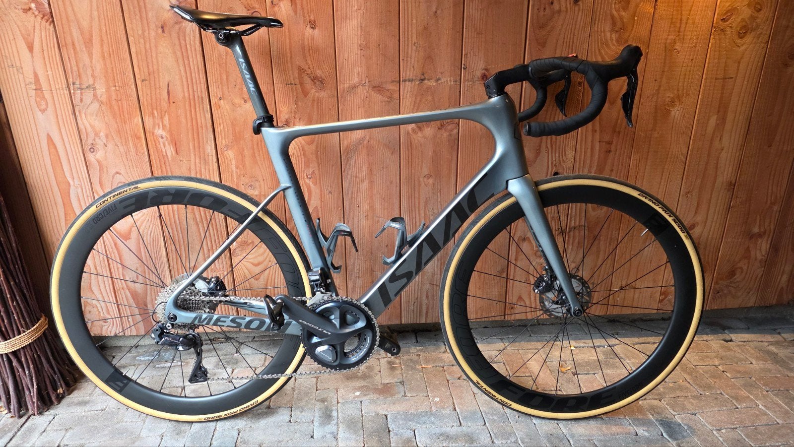 Isaac Meson racefiets - Carbon, Ultegra di2, mt 56, Fietsen en Brommers, Carbon, Zo goed als nieuw, Meer dan 20 versnellingen
