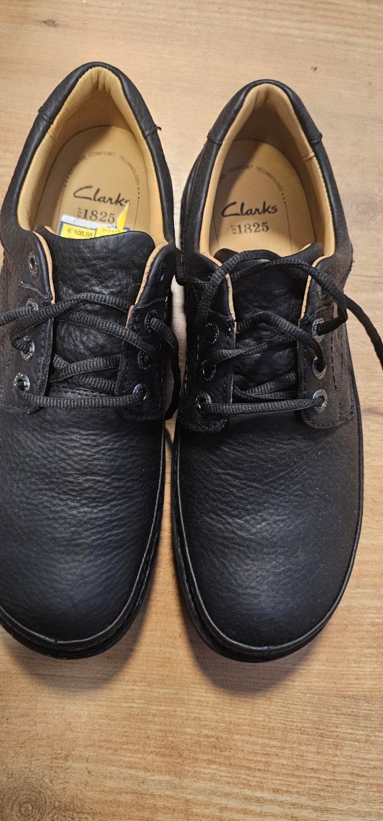Clarks Heren Schoenen Zwart Maat 43 - Comfort & Stijl, Zwart, Nieuw, Clarks, Ophalen of Verzenden