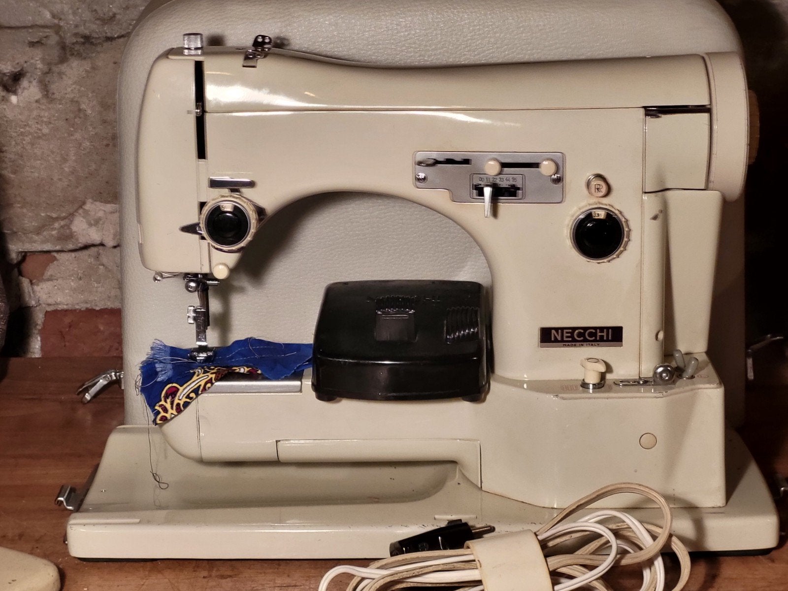 Necchi Lycia BUL vintage naaimachine – getest en werkend, Ophalen of Verzenden, Gebruikt, Naaimachine, Overige merken