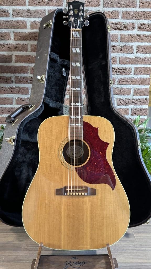 Gibson Hummingbird Studio Walnut massief, Ophalen, Gebruikt, Western- of Steelstringgitaar, Met koffer