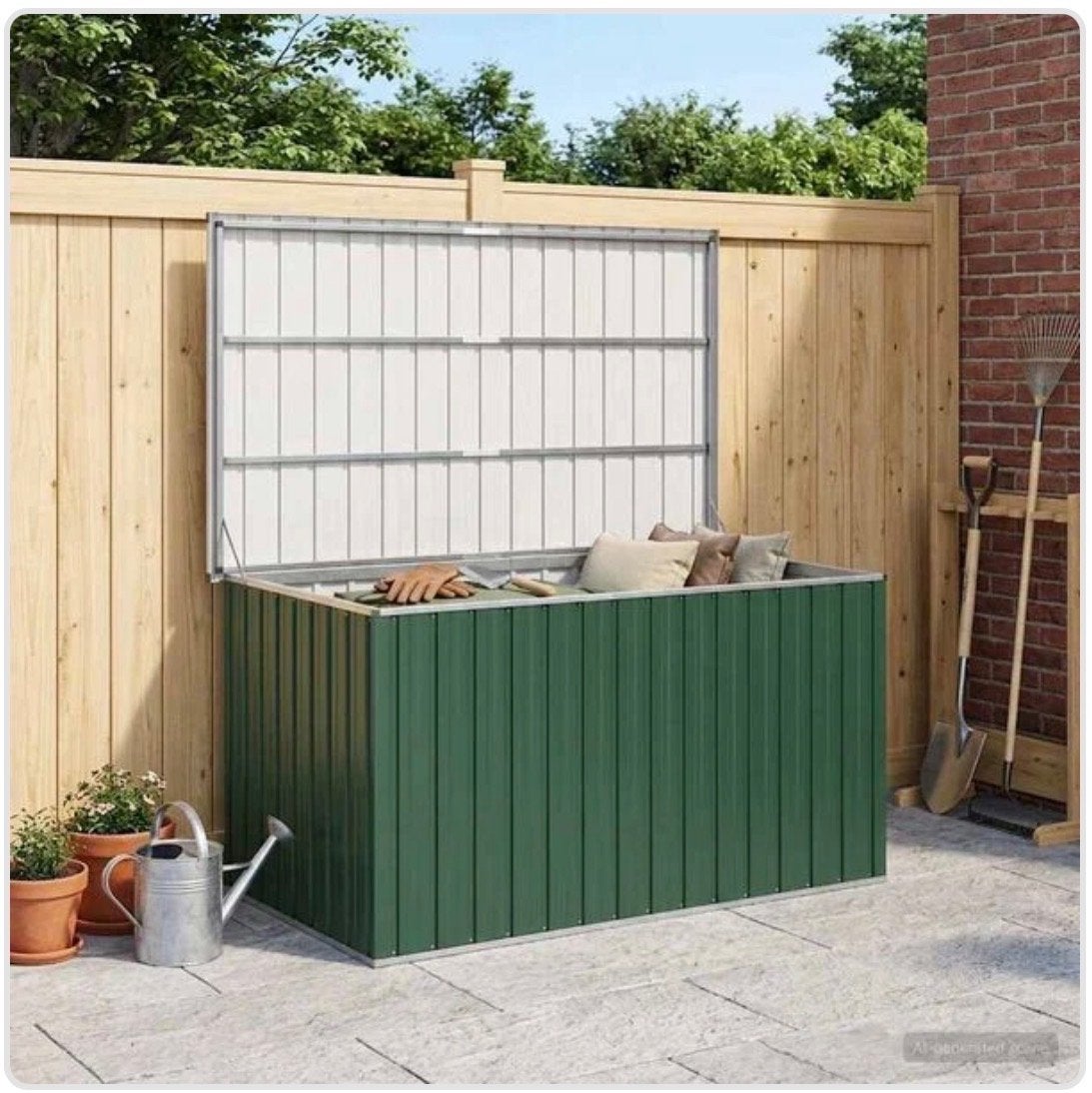 Tuinberging/Opbergbox - Nieuw met lichte beschadigingen, Ophalen, Nieuw, Metaal, Overige typen