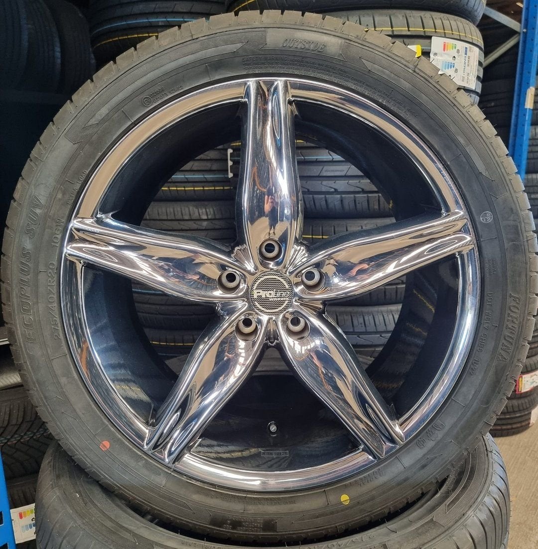 20'' lichtmetalen Volkswagen transporter T5,T6 velgen 5x120., Auto-onderdelen, Bestelwagen, -, 275 mm, -