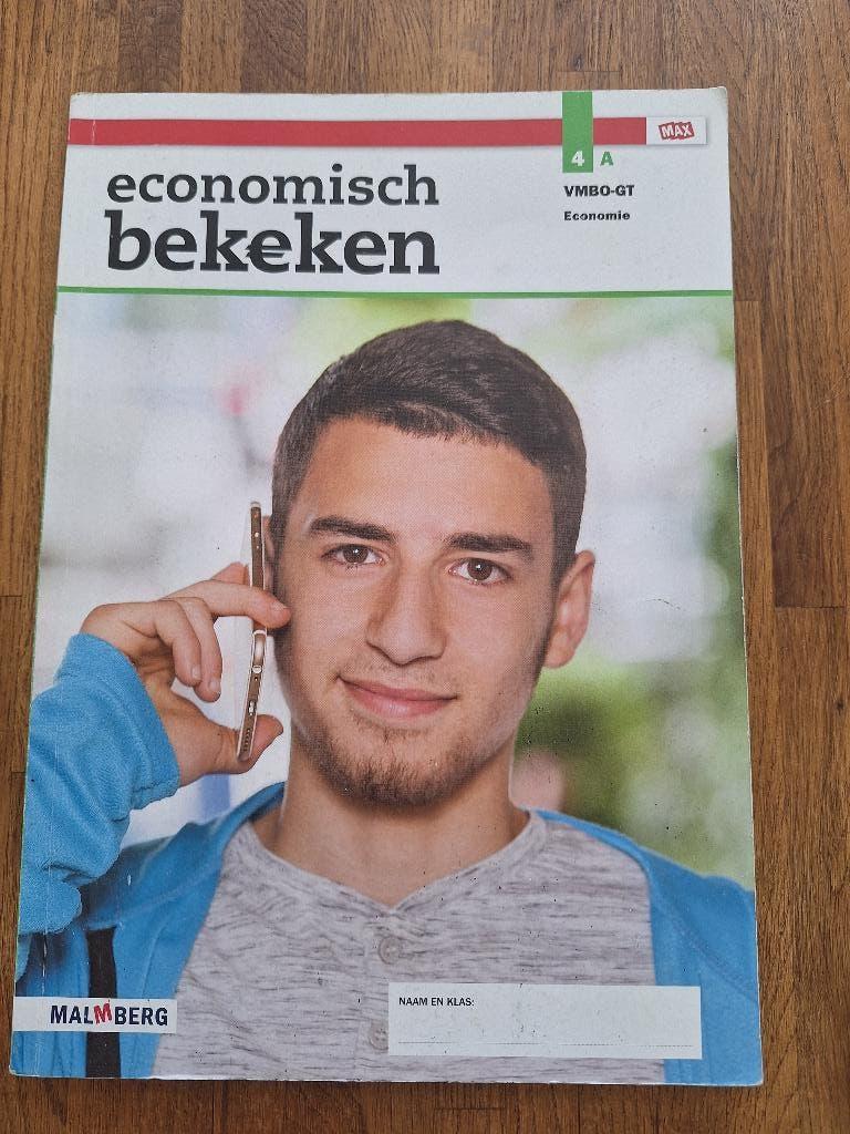 Economisch bekeken 4A, VMBO - GT, Ophalen of Verzenden, Gelezen, Overige niveaus