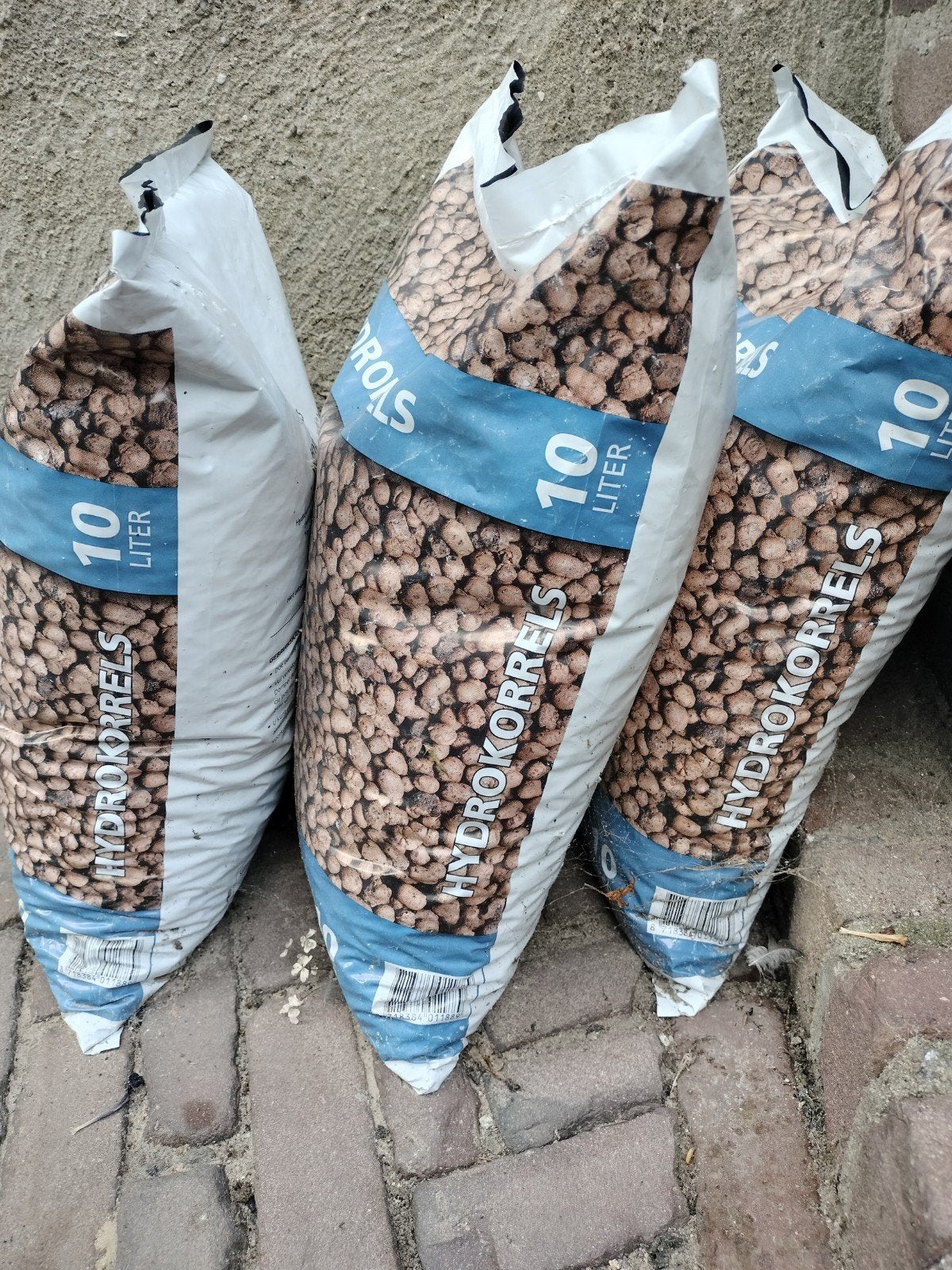Hydrokorrels 3 x 10 liter, Ophalen, Overige soorten, Volle zon