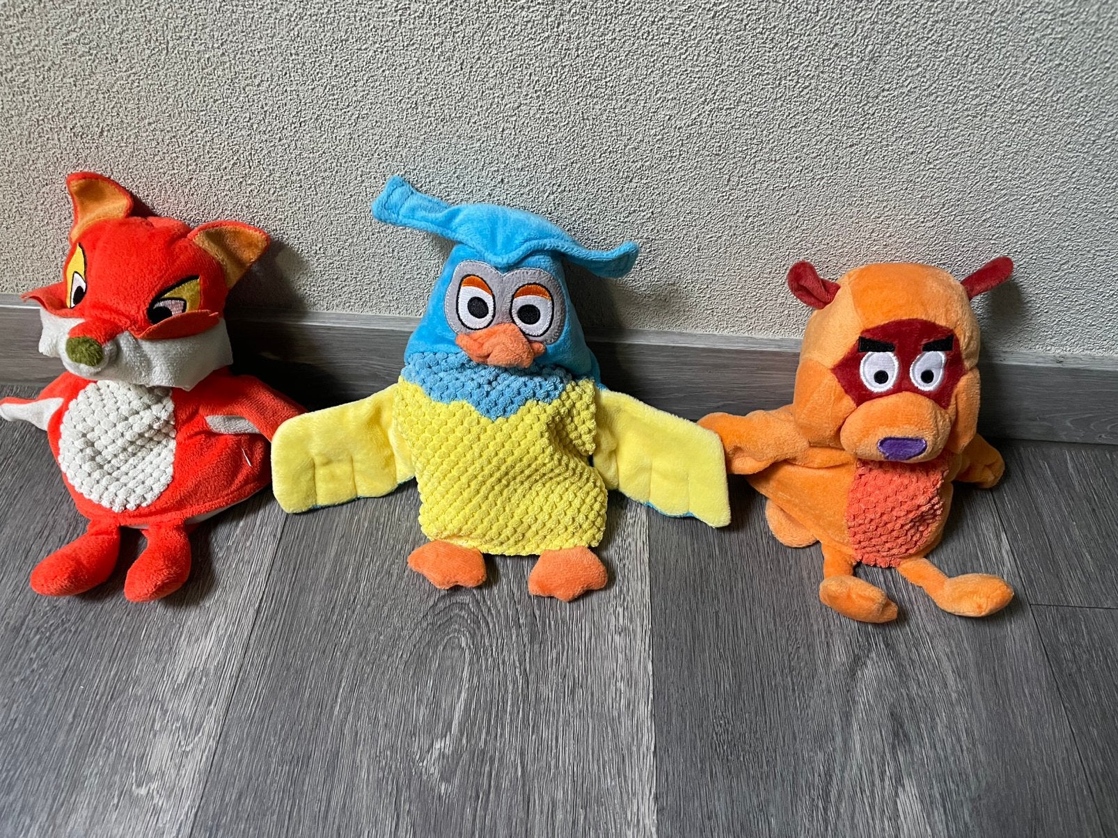 Handpoppen fabeltjeskrant, Ophalen of Verzenden, Zo goed als nieuw, Overige typen