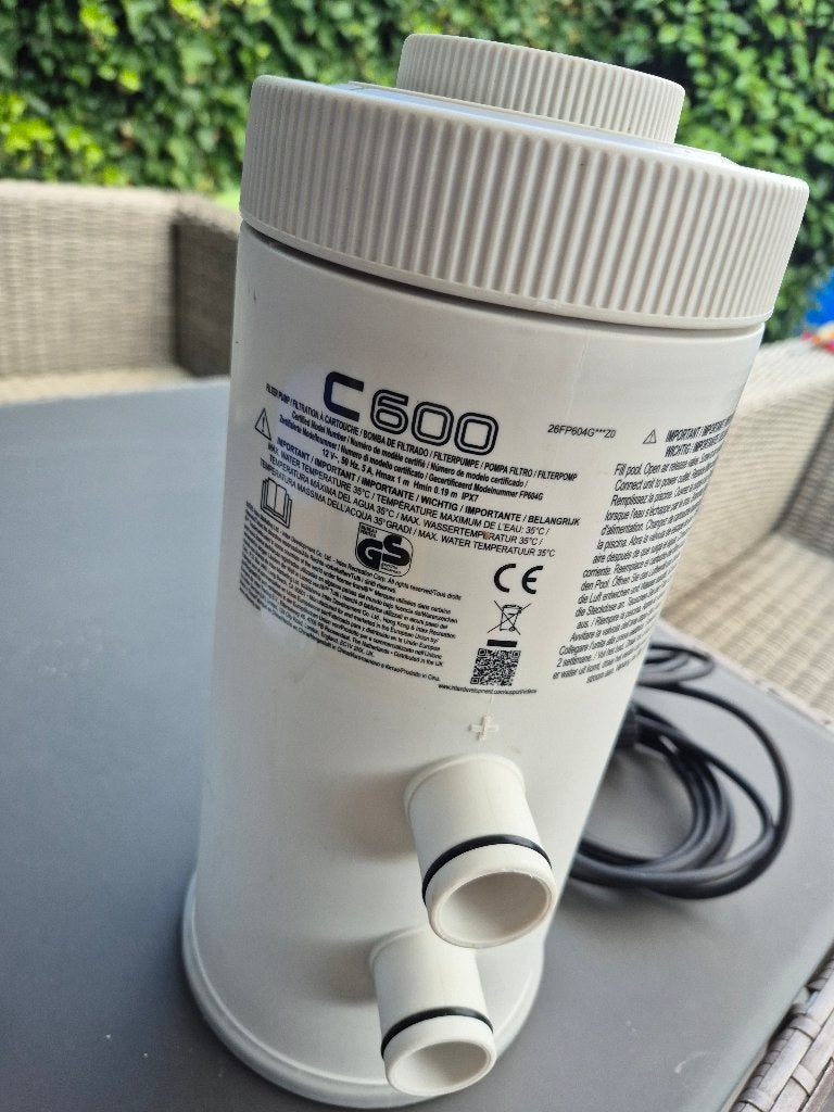 C600 intex filterpomp, Ophalen of Verzenden, Zo goed als nieuw, Zwembadpomp
