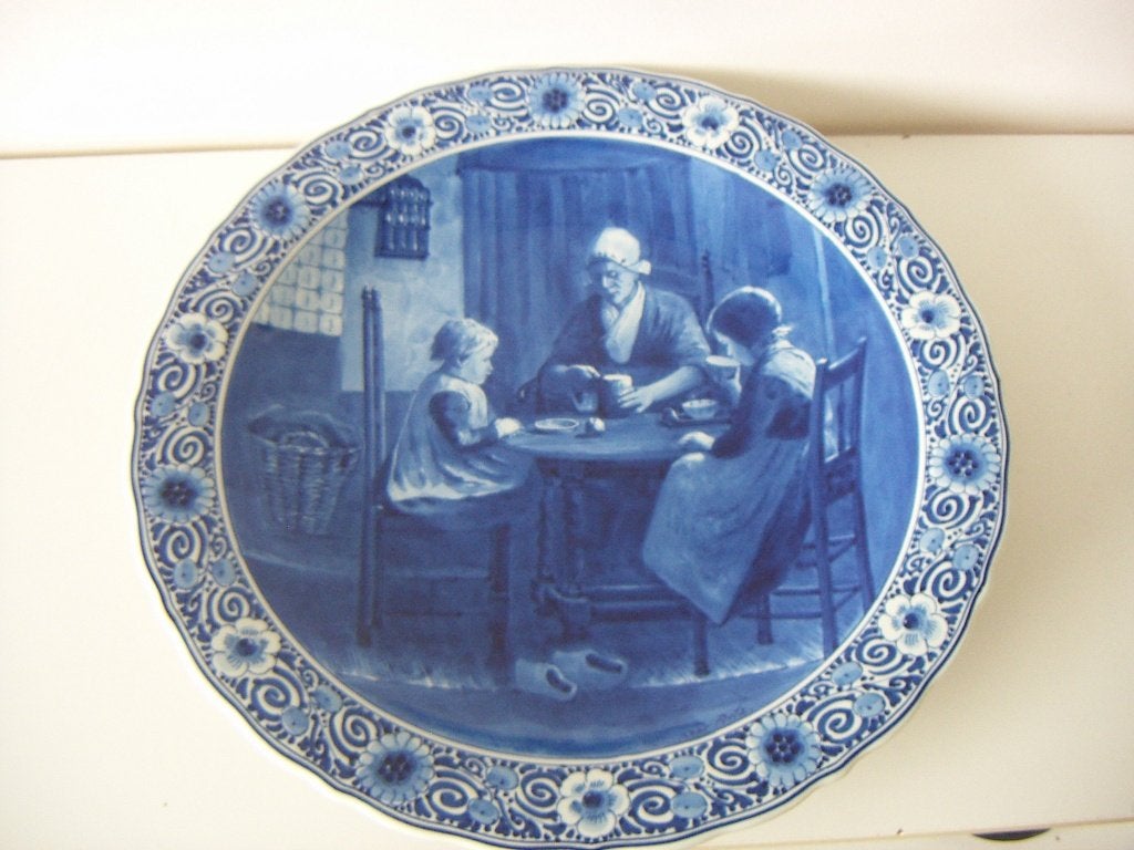 Porceleyne Fles keramiek schaal jr1975. Delfts Blauw n. Artz, Ophalen of Verzenden