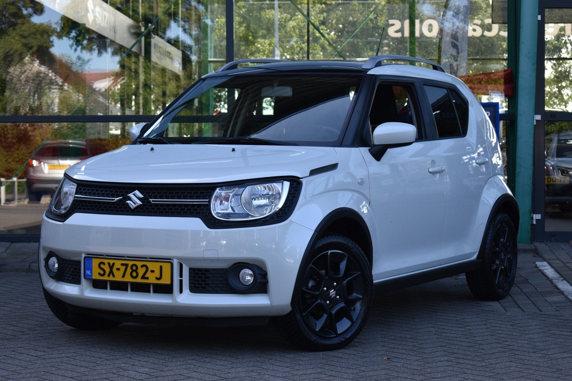 Suzuki Ignis 1.2 Select Handgeschakeld 90pk | Cruise Control, Auto's, Stof, Gebruikt, 4 cilinders, Wit