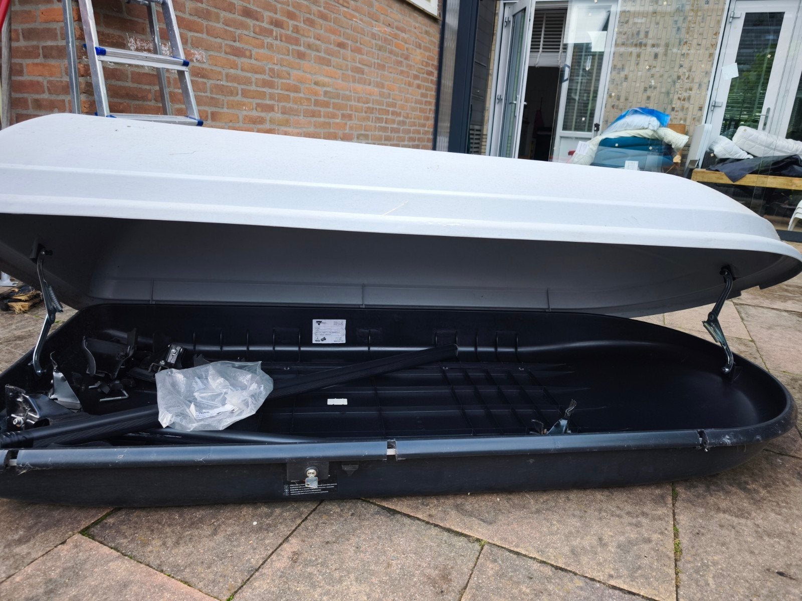 dakkoffer+drager gebruikt voor Opel Zafira b 2007, Auto diversen, Ophalen, Gebruikt