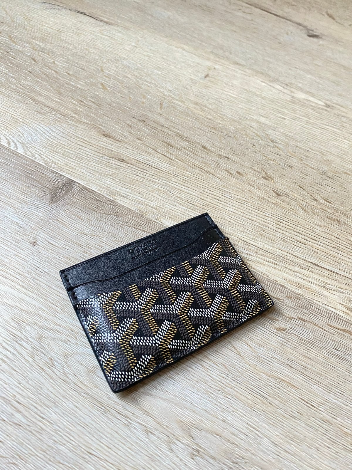 Goyard Wallet Zwart NIEUW - Ongebruikt met Pasje en Zakje, Overige merken, Zwart, Nieuw, Ophalen of Verzenden