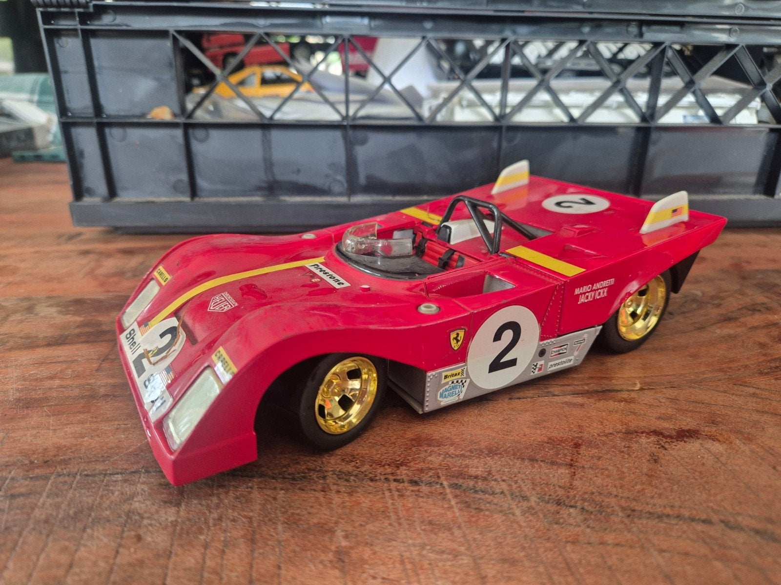 Vintage Ferrari 512S modelauto - Schaalmodel, Overige merken, Gebruikt, Auto, 1:32 tot 1:50