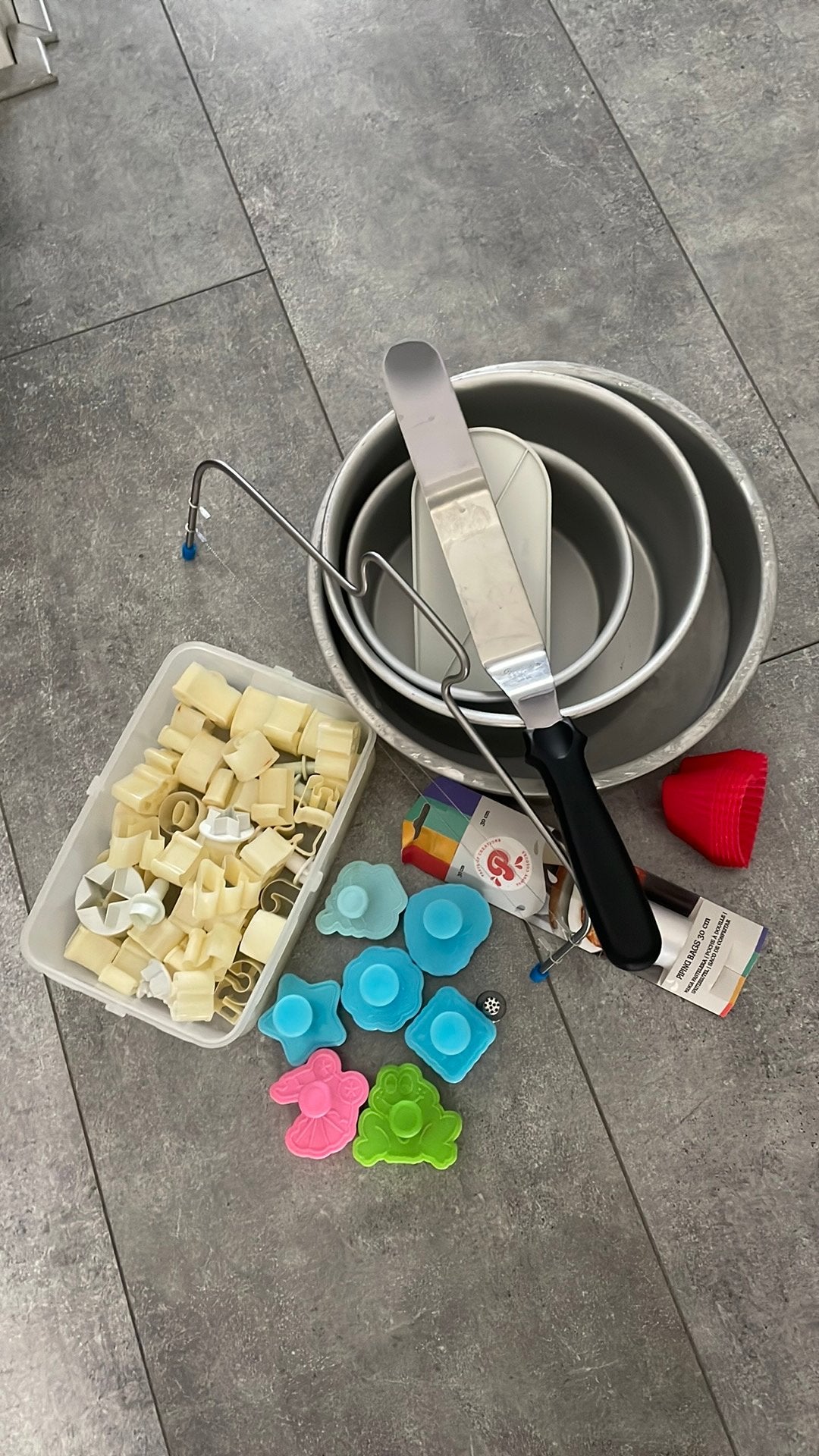 Pakket bakspullen, Ophalen of Verzenden, Taarten of Cupcakes, Overige typen
