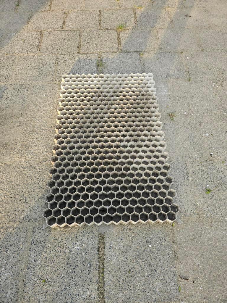 Partij grindplaten 60x40, Tuin en Terras, Grind, Keien en Split, Wit, Ophalen of Verzenden