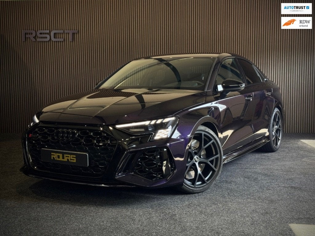Audi A3 Limousine 2.5 TFSI RS 3 quattro| B&O| ACC| Lane, Auto's, Audi, Automaat, Gebruikt, Euro 6, Bedrijf