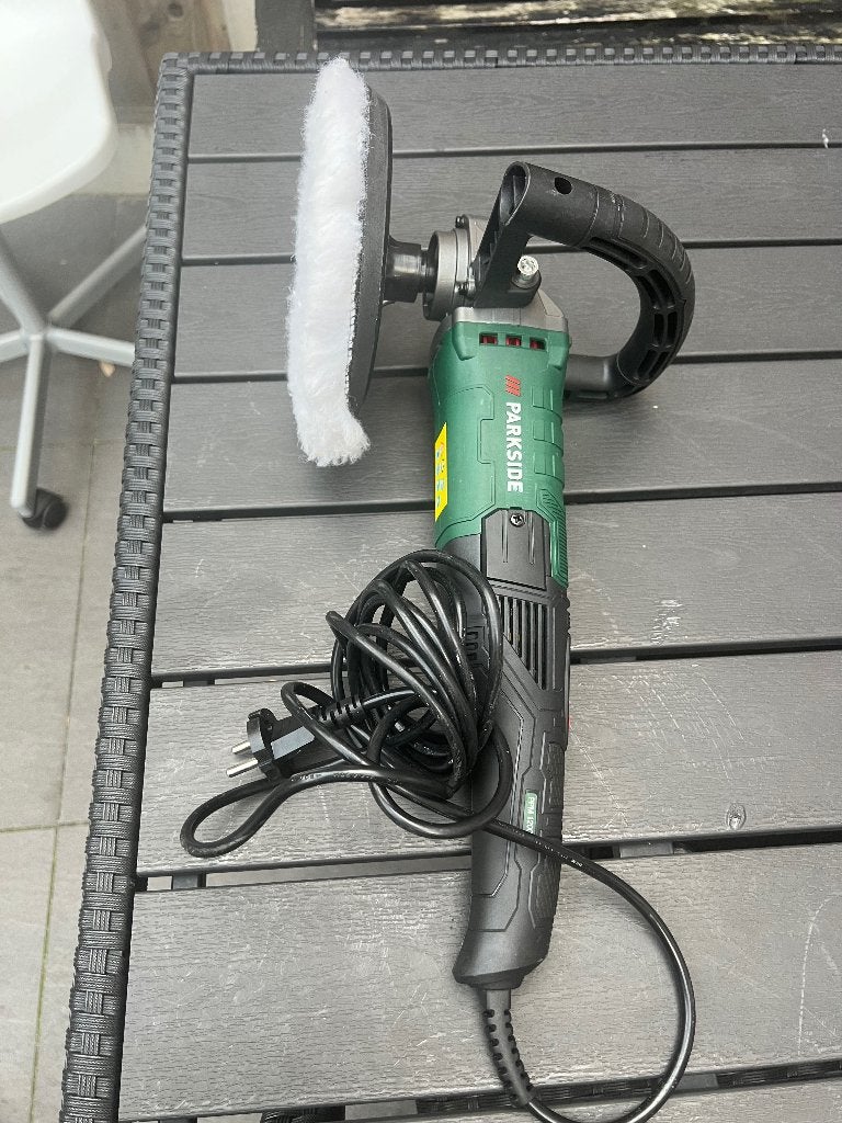 Polijstmachine parkside 1200 W, Ophalen