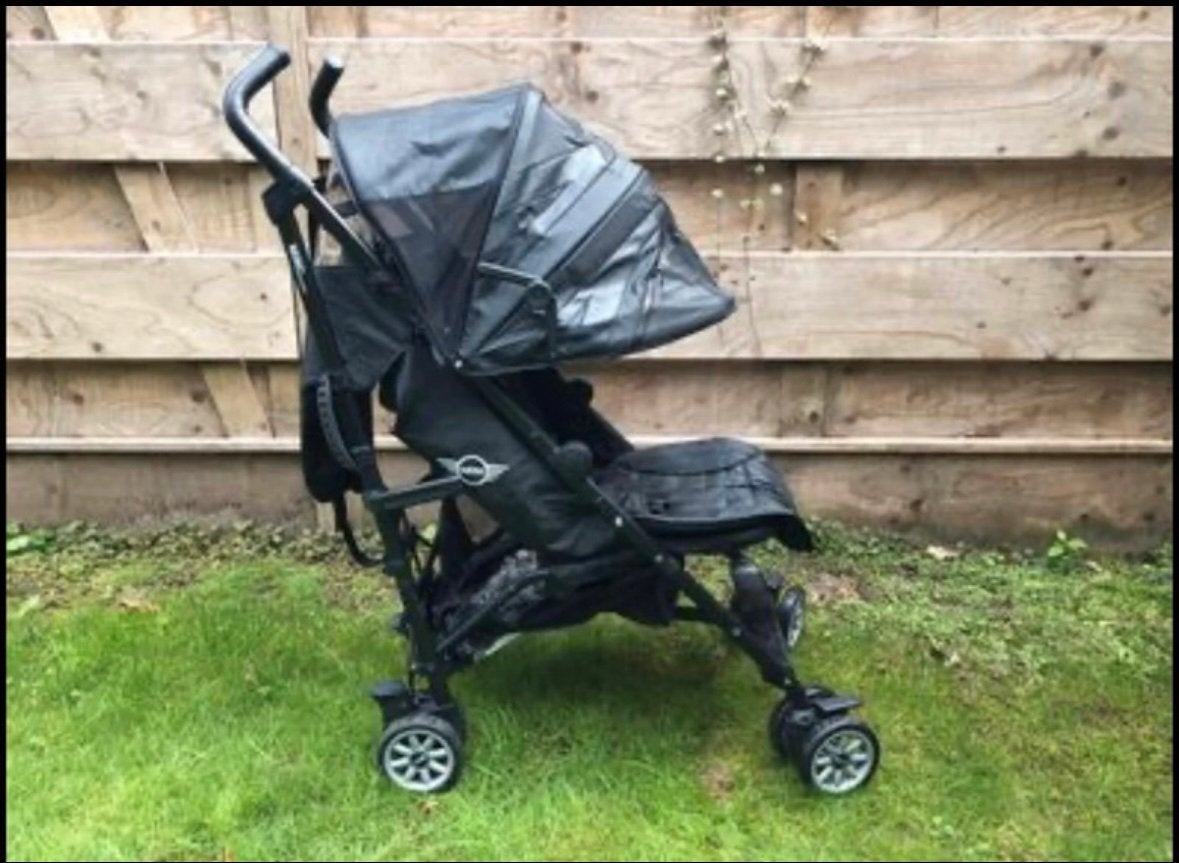 Easywalker buggy mini cooper editie, Ophalen, Zo goed als nieuw, Voetenzak