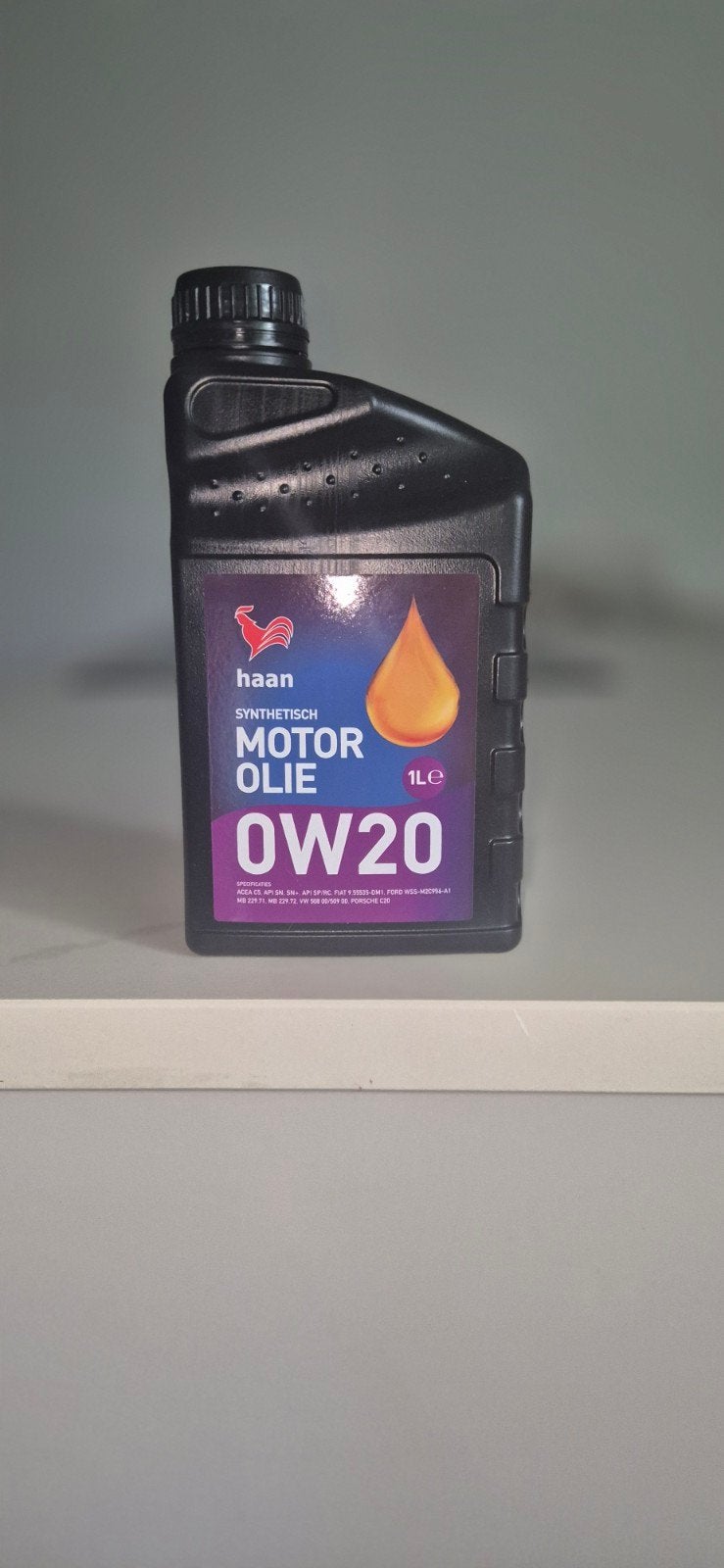 Haan Synthetische Motorolie 0W20 - 1 Liter, Ophalen of Verzenden