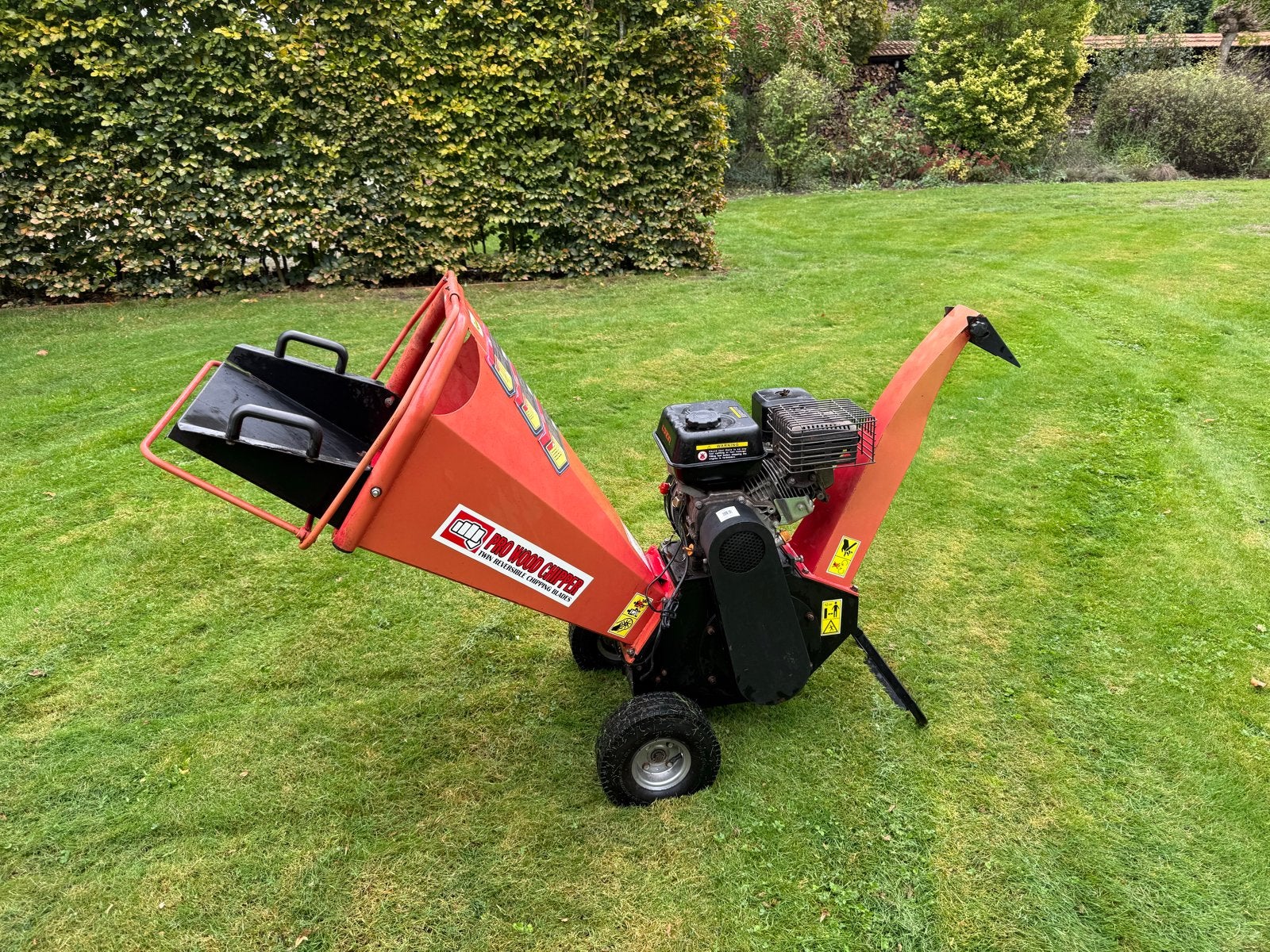 Krachtige Houtversnipperaar | Benzine Hakselaar HB10, Tuin en Terras, Ophalen, Gebruikt, Benzine