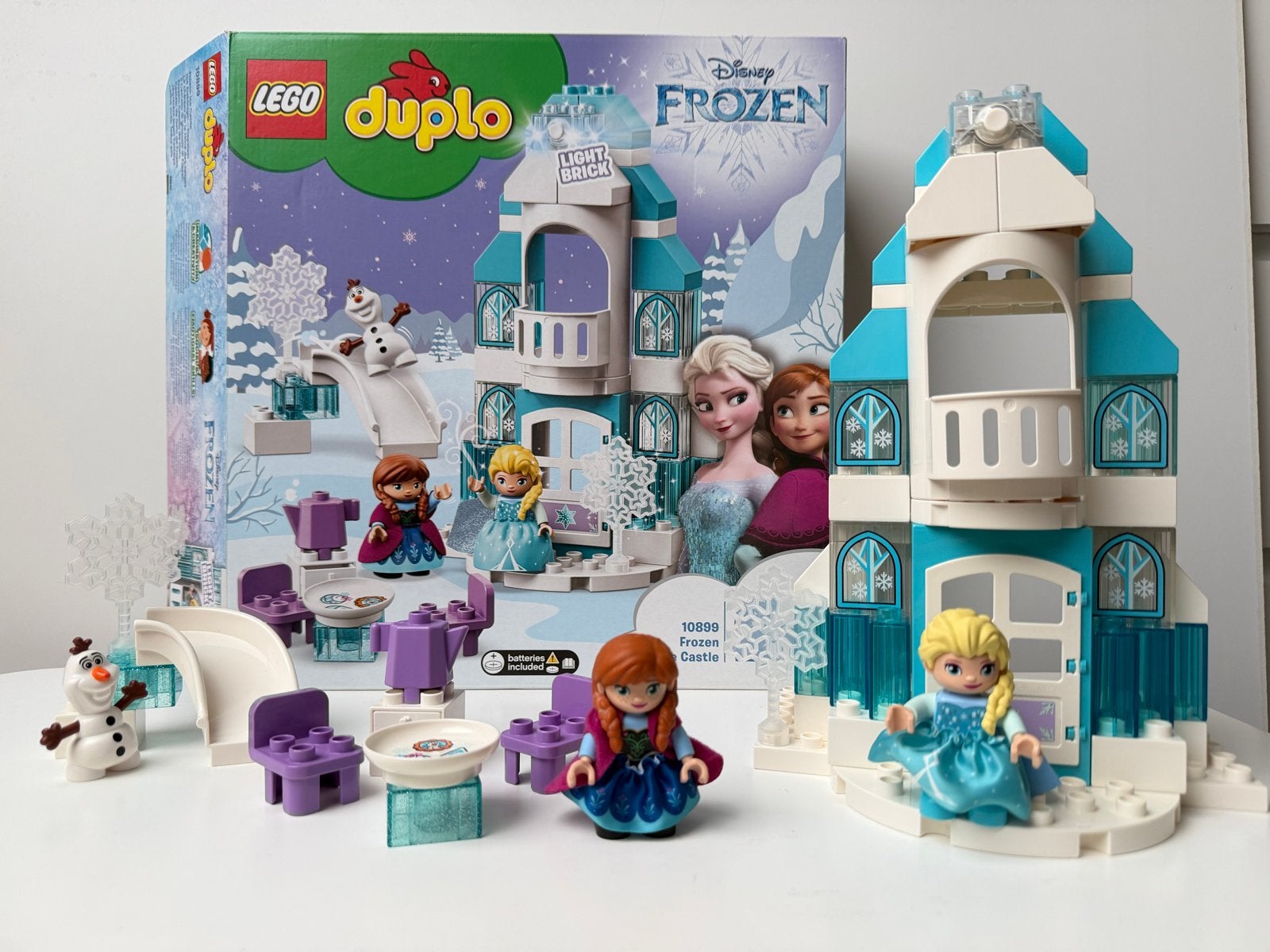 Duplo Disney Frozen IJskasteel 10899 - Compleet, Ophalen, Zo goed als nieuw, Compleet, Complete set
