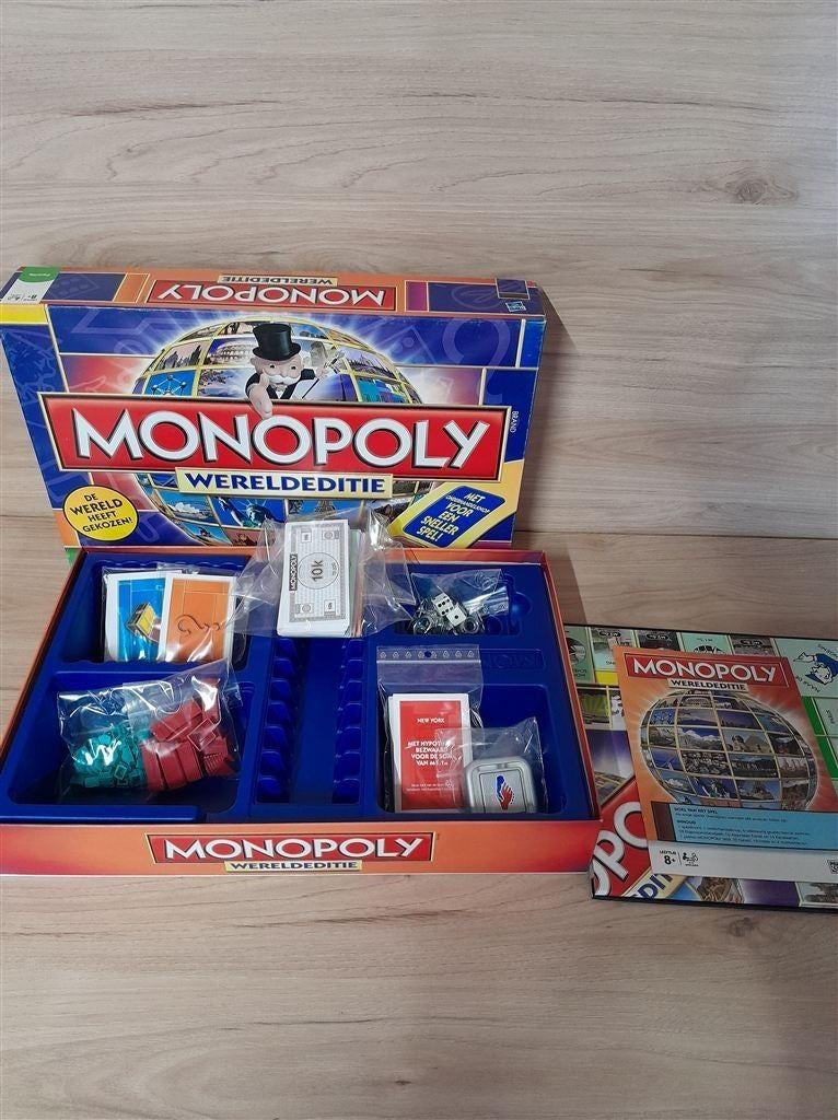 Monopoly wereldeditie [s2020], Hobby en Vrije tijd, Gezelschapsspellen | Bordspellen, Verzenden, Zo goed als nieuw