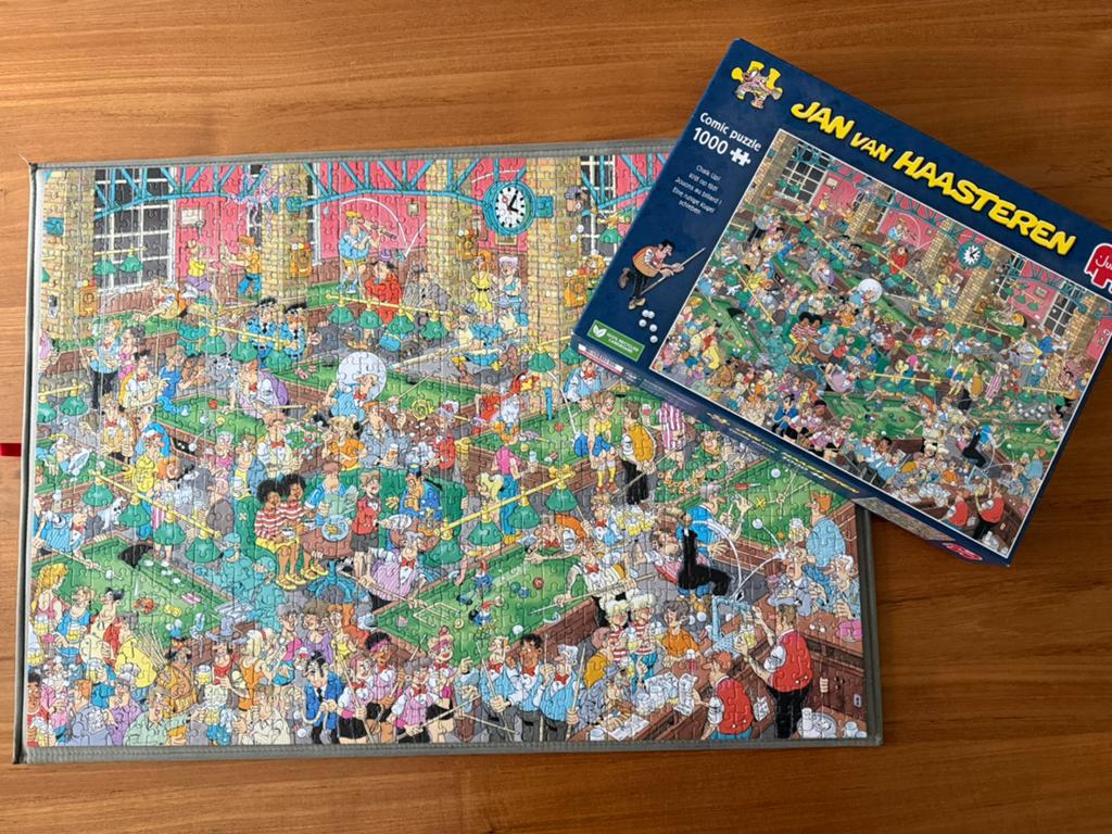 Jan van Haasteren puzzels, Ophalen, 500 t/m 1500 stukjes, Zo goed als nieuw, Legpuzzel