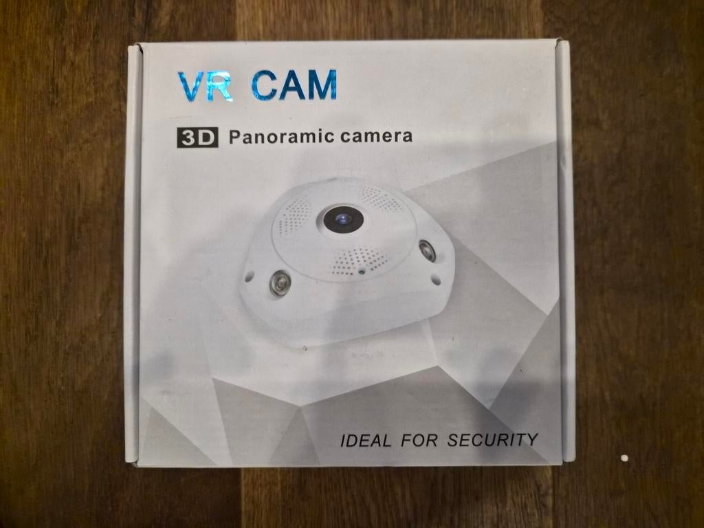 VR CAM
3D Panoramic fish eye beveiligingscamera, Ophalen of Verzenden