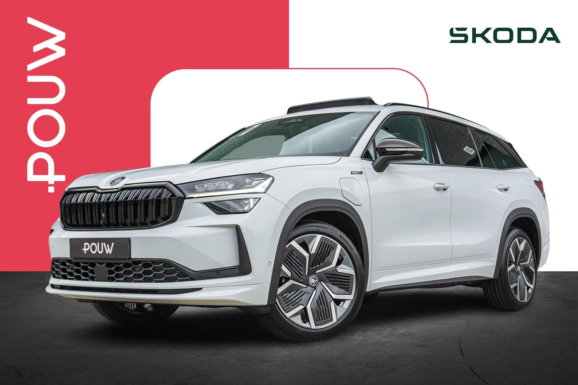 Skoda Kodiaq 1.5 TSI 204pk PHEV Sportline Business | Trekhaa, Auto's, Skoda, 12 maanden, 1498 cc, 4 cilinders, Plug-in hybride