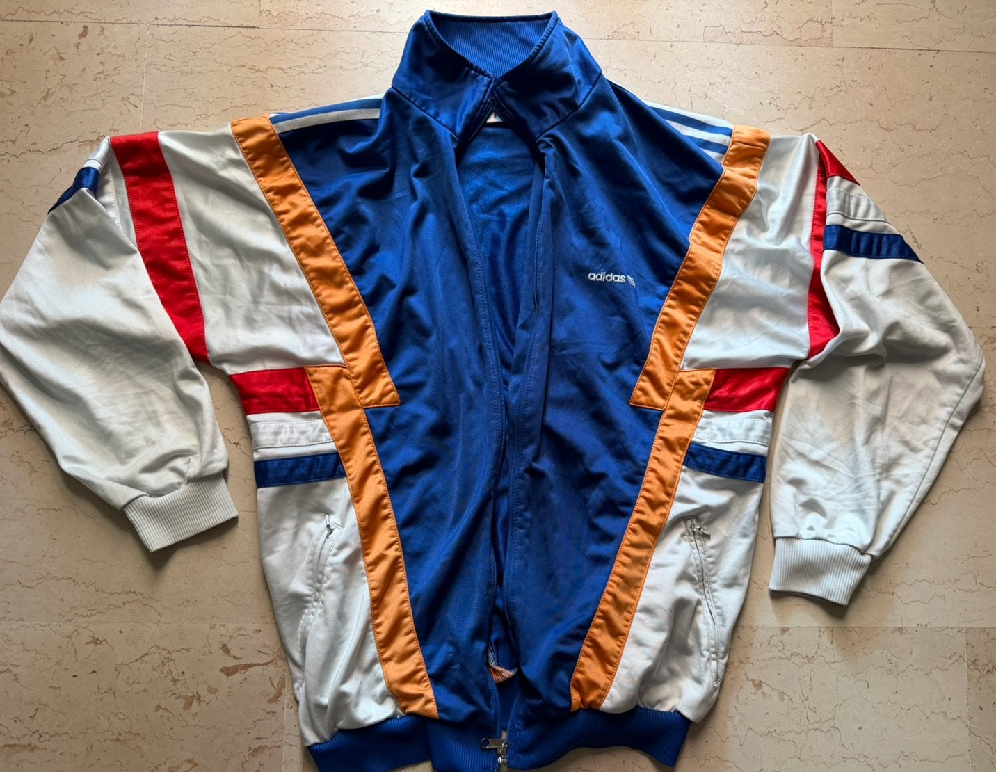 Nederlands Elftal Vintage Jasje Adidas 1992, Ophalen of Verzenden, Zo goed als nieuw, Overige binnenlandse clubs, Shirt