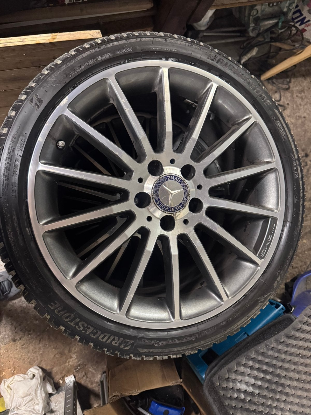 Amg velgen 18” winter, Auto-onderdelen, Banden en Velgen, Ophalen, 18 inch, Velg(en), Winterbanden