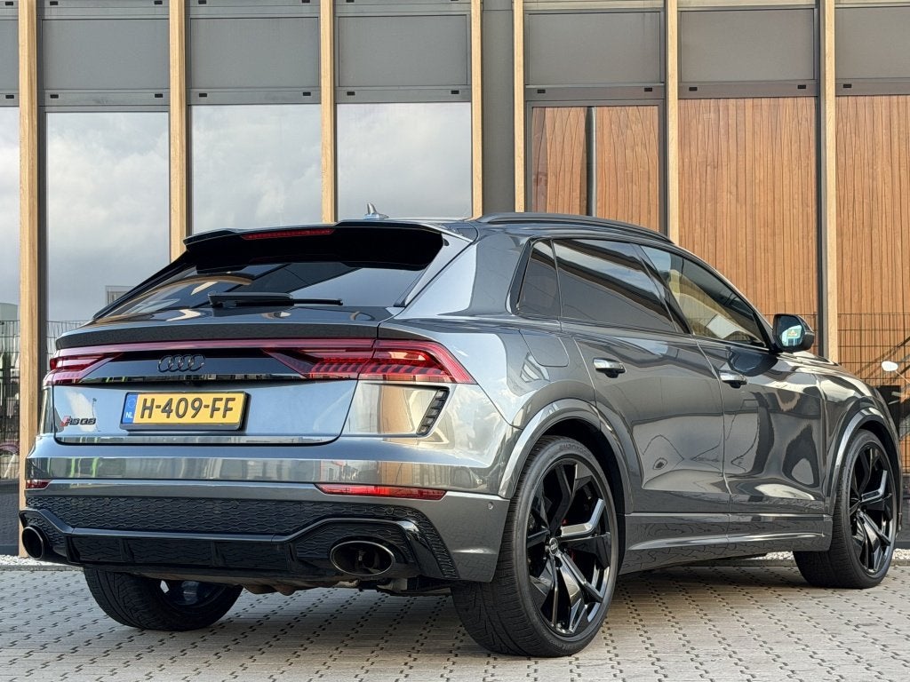 Audi RS Q8 4.0 TFSI Quattro | Dynamic + | Head-up | 4-WBS |, Auto's, Audi, Gebruikt, Adaptive Cruise Control, Bedrijf, 601 pk