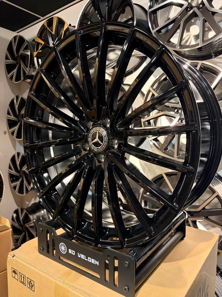 22 inch velgen voor Mercedes “AMG LOOK” GLC/GLE/GLS/S KLASSE, Velg(en), Nieuw, Overige maten, Ophalen of Verzenden