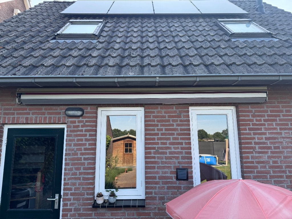 Zonwering 340 br, Ophalen, Gebruikt, 150 tot 300 cm, 250 cm tot 450 cm