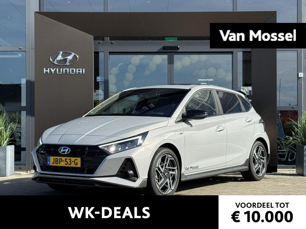 Hyundai i20 1.0 T-GDI N Line Sky AUTOMAAT | Schuif/kanteldak, Auto's, Hyundai, 12 maanden, Origineel Nederlands, Bedrijf, Hybride Elektrisch/Benzine
