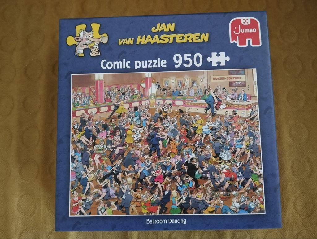Jan van Haasteren Ballroom Dancing puzzel 950 stukjes, Ophalen of Verzenden, 500 t/m 1500 stukjes, Zo goed als nieuw, Legpuzzel