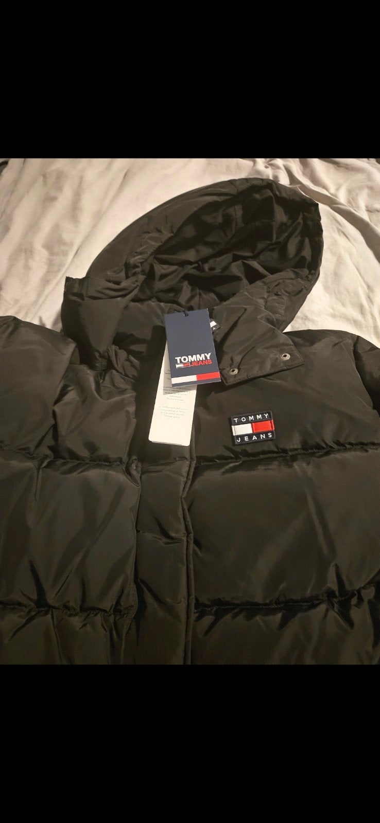 Tommy Jeans lange puffer jas - Nieuw met kaartjes, Ophalen, Zwart, Maat 46/48 (XL) of groter, Nieuw