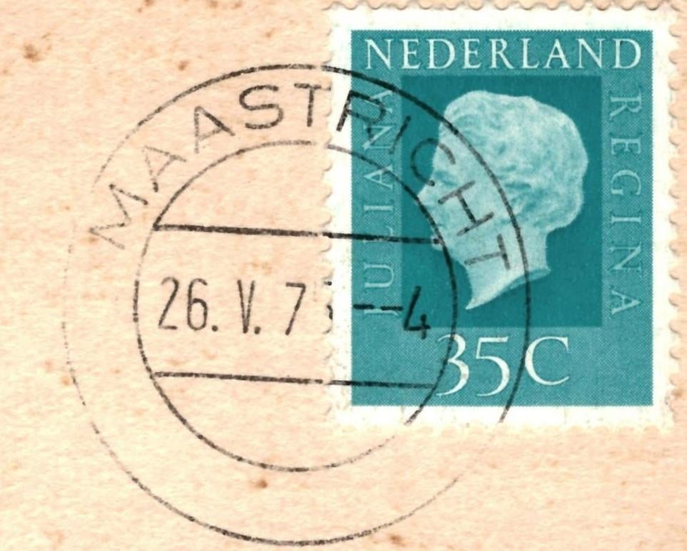993131 Epen Limburg 1975 Hotel Berghoeve Julianastraat 20, Ophalen of Verzenden, 1960 tot 1980, Gelopen, Limburg
