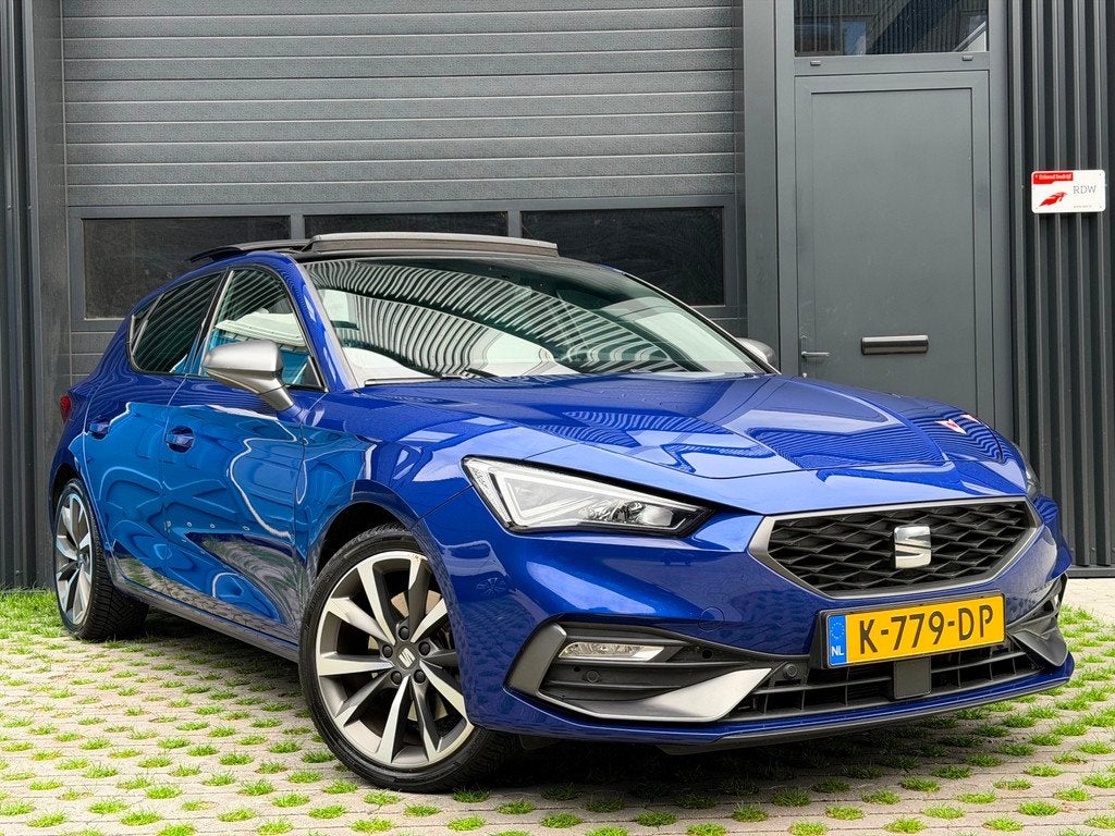 Seat Leon 1.5 eTSI FR | Pano| Sfeer | Orig NL | Dealer ondh, Auto's, Seat, 4 cilinders, 150 pk, Leder en Stof, Origineel Nederlands