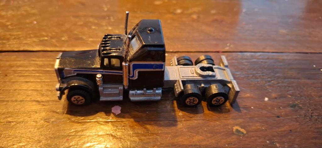 Black Kenworth Conv W900 Aerodyne Yatming Diecast Car, Ophalen of Verzenden, Auto, Overige merken