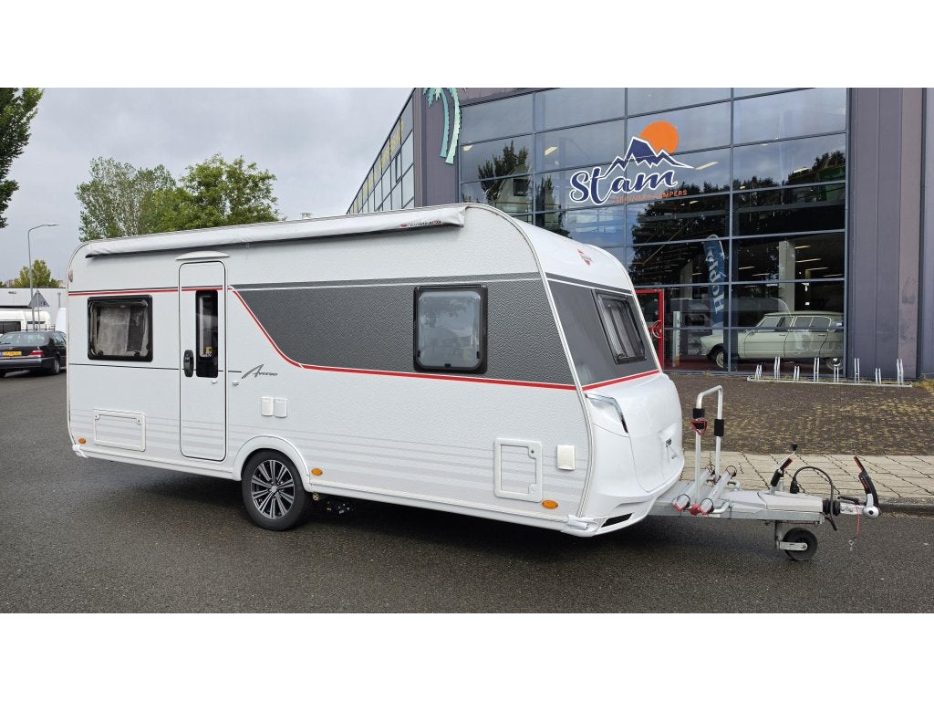 Bürstner Averso 490 TS vloerverw voortent mover, Rondzit, 4 tot 5 meter, Mover, Tot en met 5