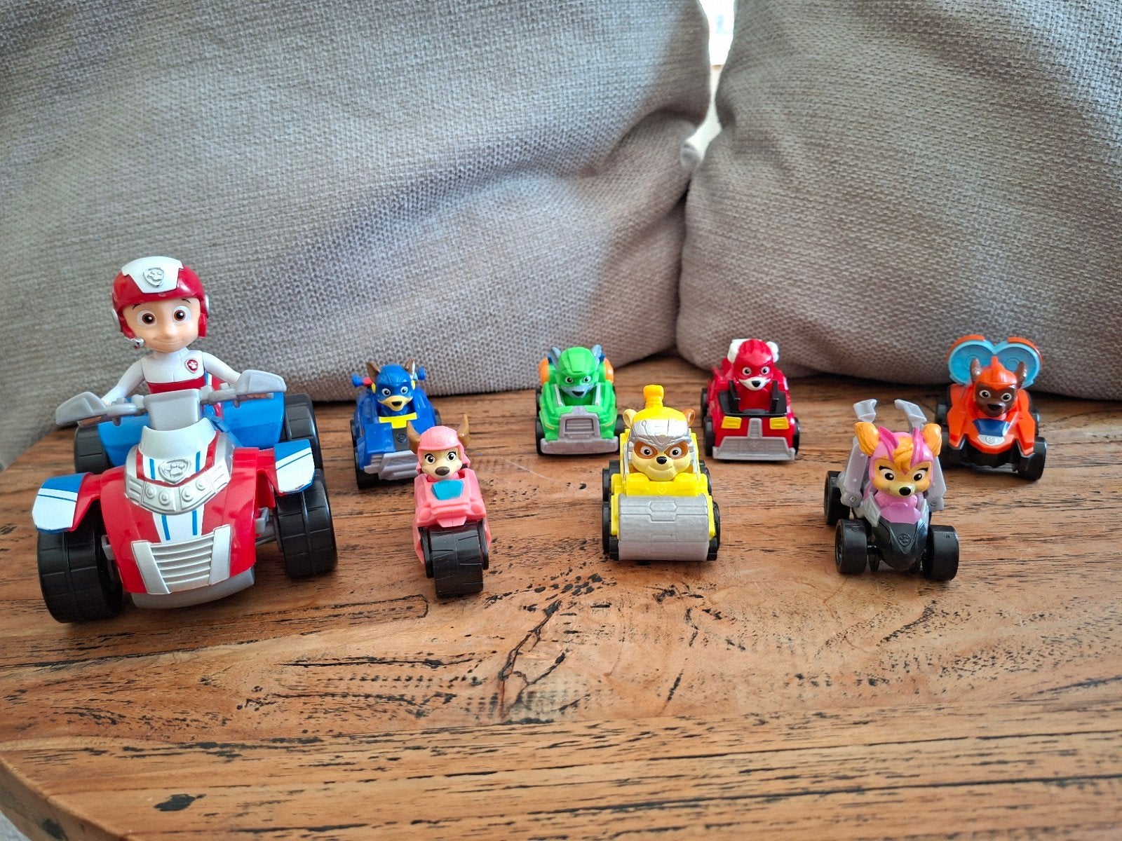 Paw Patrol auto's met grote Ryder quad, Ophalen, Gebruikt