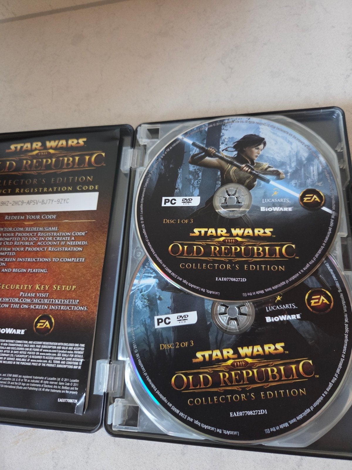 Star Wars / Old Republic - Collector's Edition Steelcase, Alle leeftijden, Ophalen of Verzenden, Zo goed als nieuw