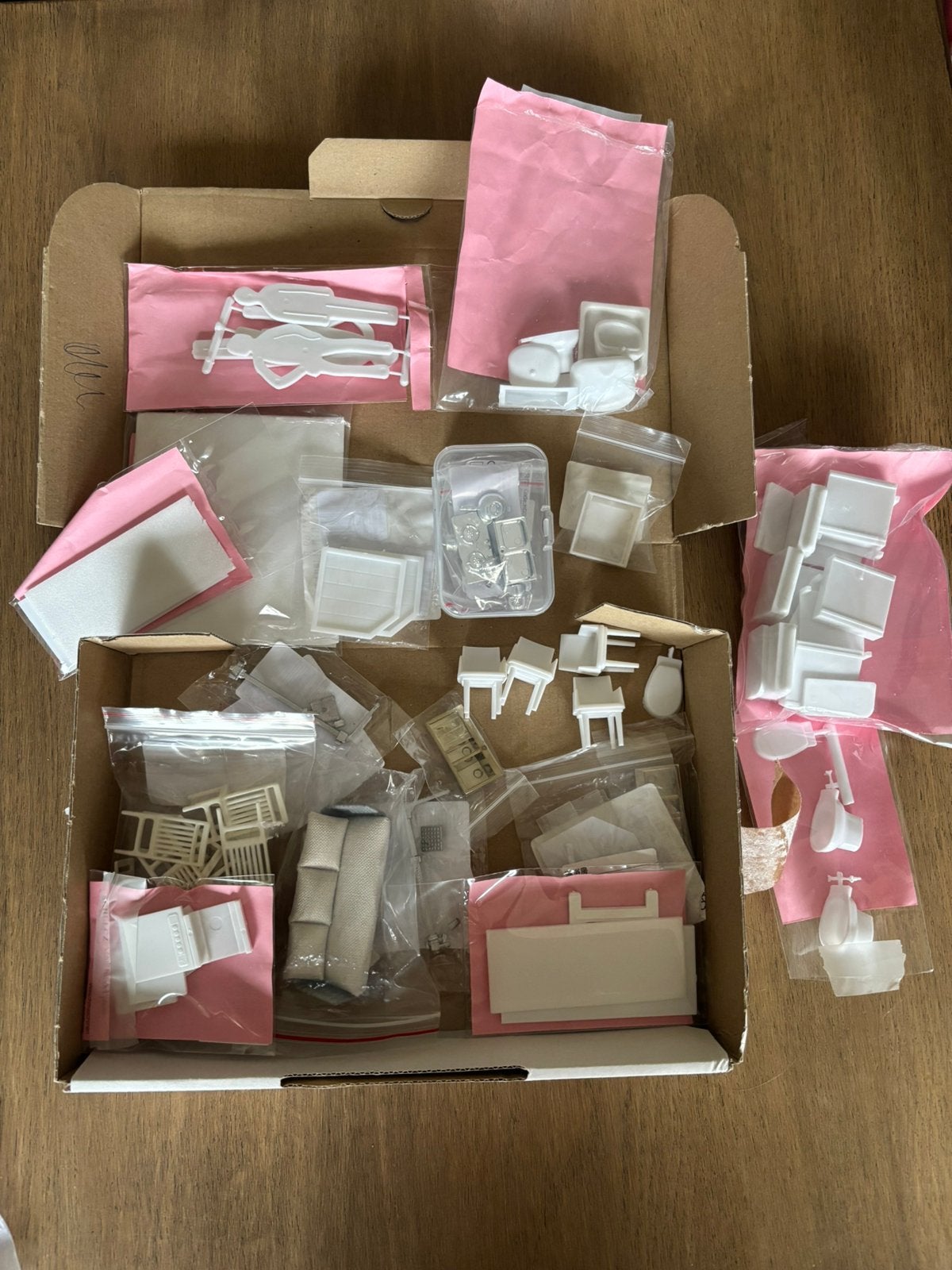 Maquette materiaal modelbouw huizen kamers, Gebouwen, Ophalen of Verzenden, Zo goed als nieuw, Kunststof