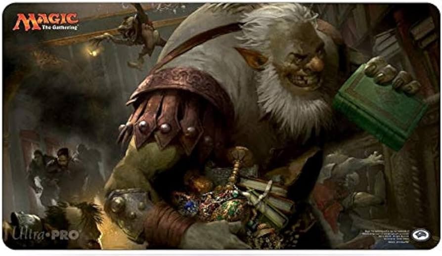 MtG Grenzo, Havoc Raiser Playmat // Factory Sealed, Hobby en Vrije tijd, Ophalen of Verzenden, Nieuw, Overige typen, Foil