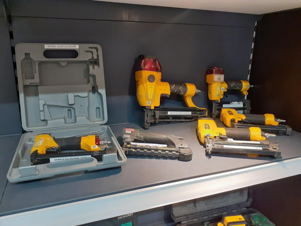 Diverse pneumatische tackers - Union & Senco, Ophalen, Gebruikt, Overige typen, Minder dan 500 mm