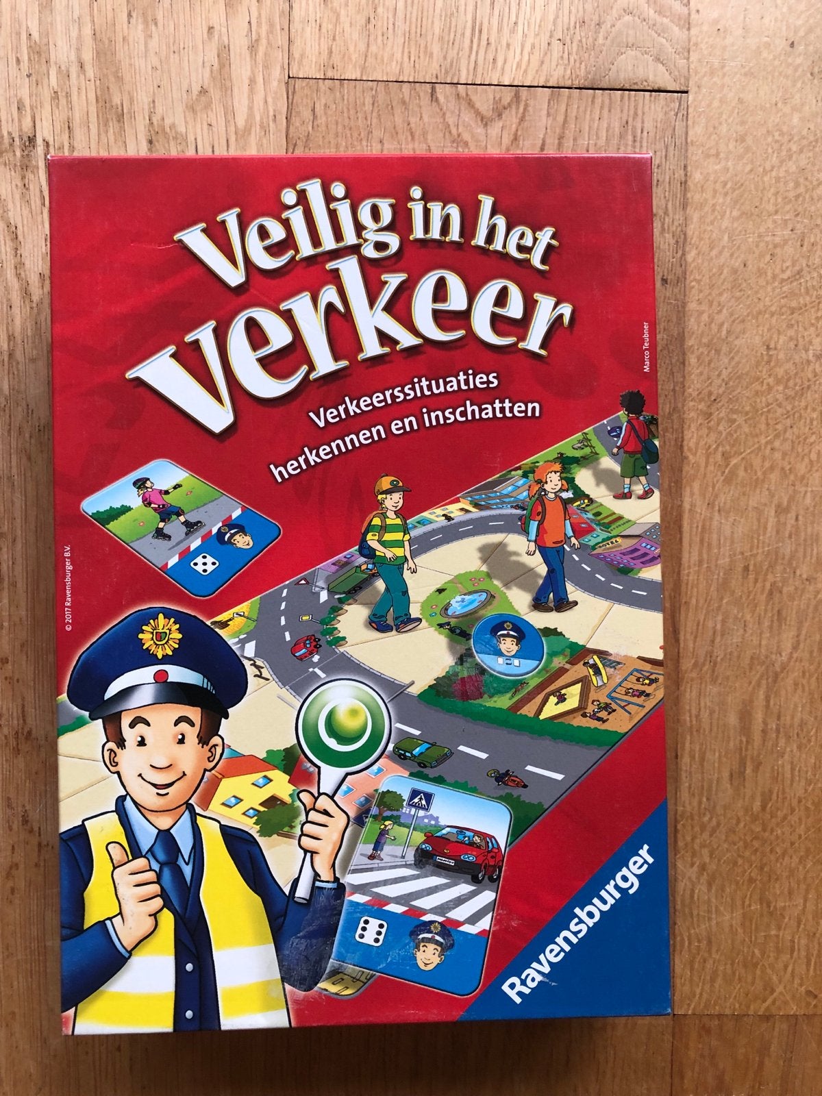 Veilig in het Verkeer - Ravensburger Verkeersspel, Drie of vier spelers, Ophalen of Verzenden, Zo goed als nieuw