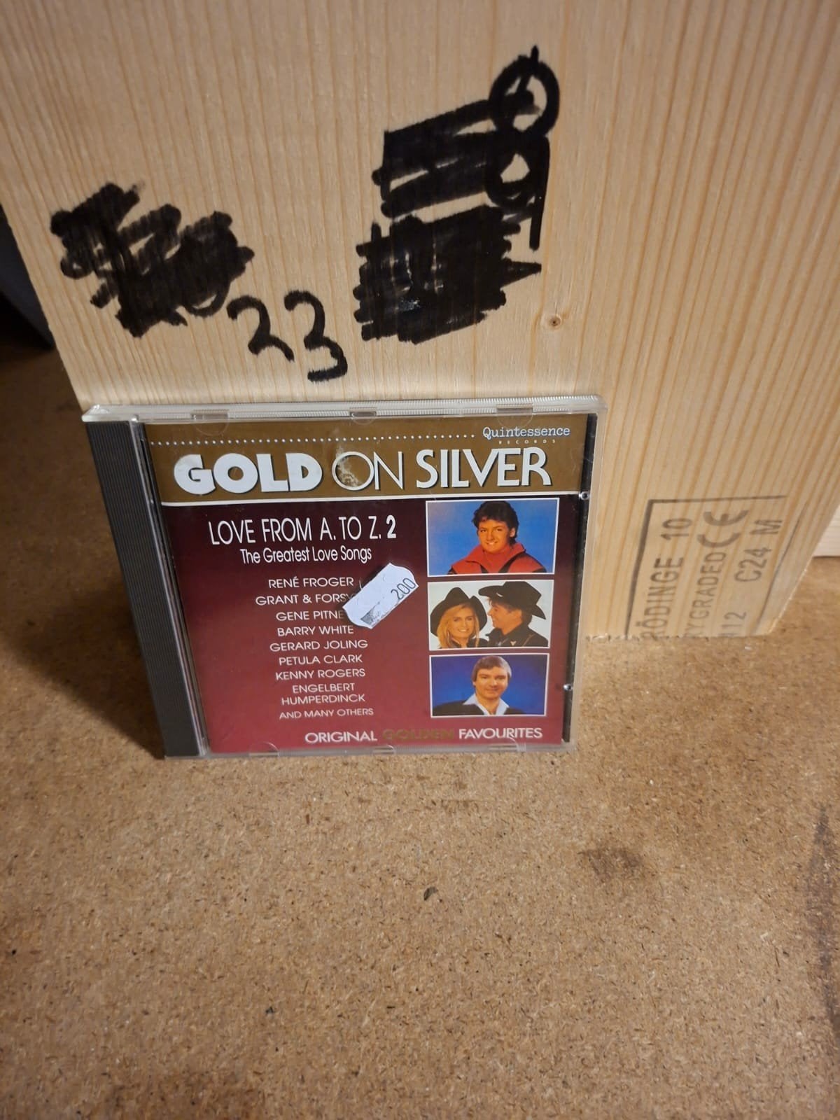 Gold on Silver: Love From A. to Z. 2 - The Greatest Love S, Gebruikt, Pop, Ophalen of Verzenden, Verzamelalbum