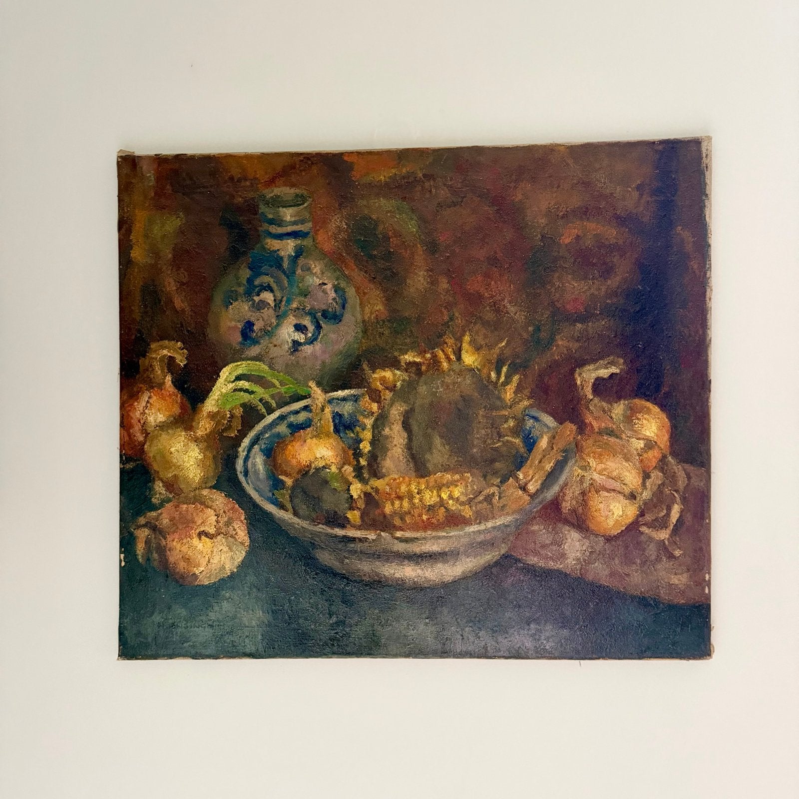 Groot Stilleven van Herman Ansingh, Ophalen, Doek, Realistisch, Stilleven