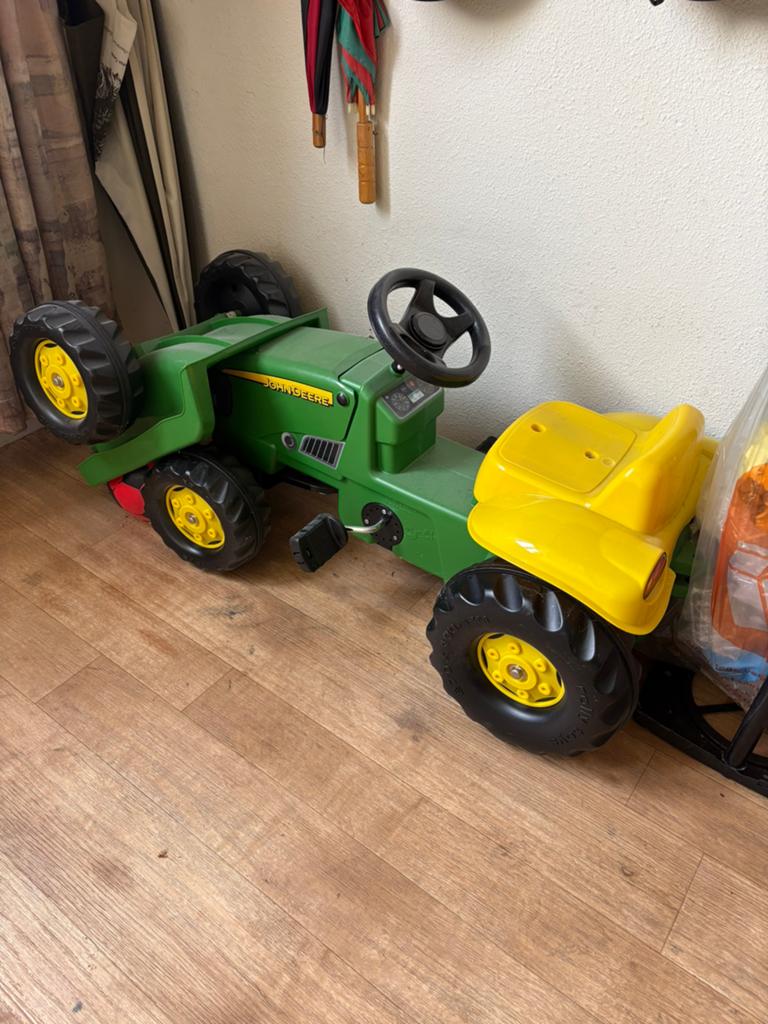 John Deere tractor, Kinderen en Baby's, Speelgoed | Buiten | Voertuigen en Loopfietsen, Ophalen of Verzenden, Nieuw