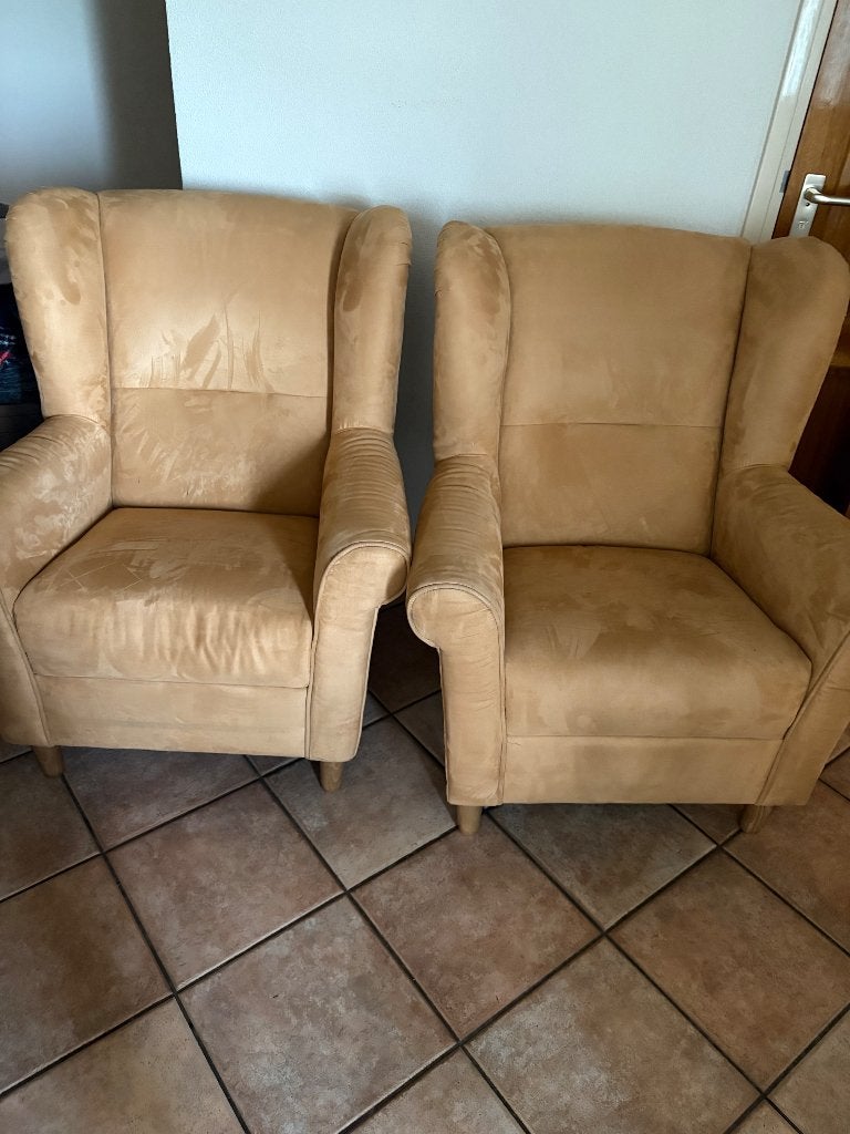 Gratis ophalen Stoelen fauteuils, Ophalen, Gebruikt, 75 tot 100 cm, Stof