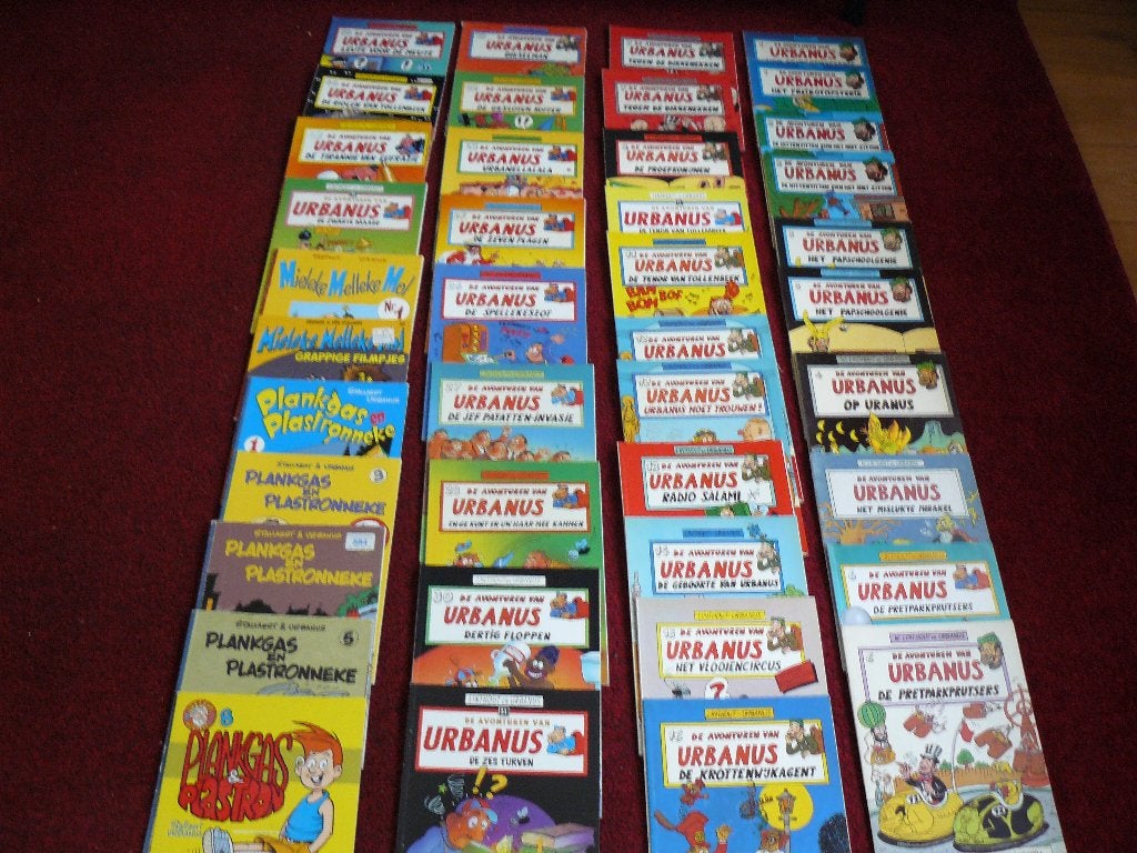 partijtje Urbanus en aanverwante stripboeken, Urbanus, Meerdere stripboeken, Ophalen, Gelezen